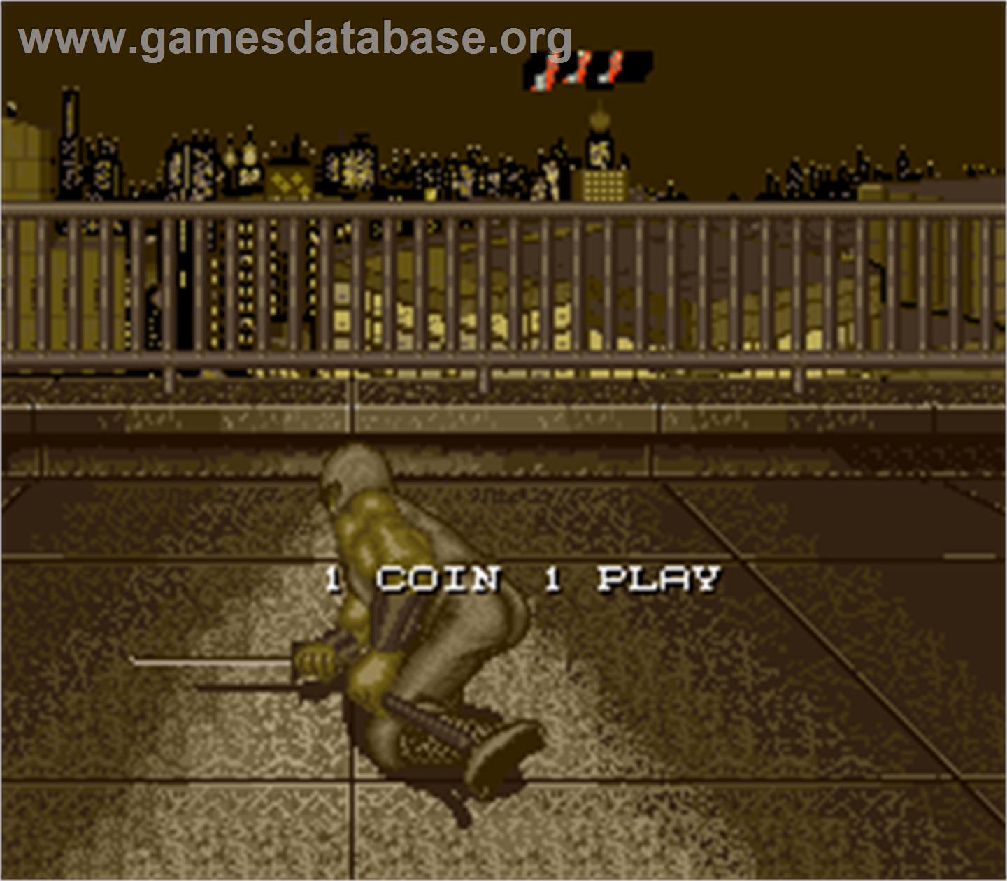 Master Ninja - Arcade - Artwork - Title Screen