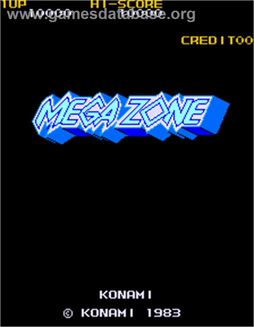 Mega Zone - Arcade - Artwork - Title Screen