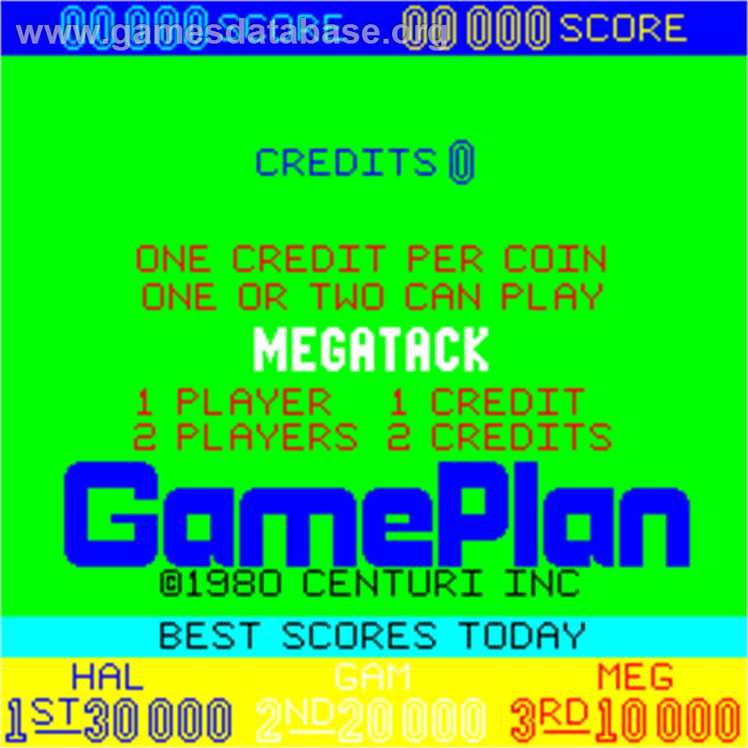 Megatack - Arcade - Artwork - Title Screen