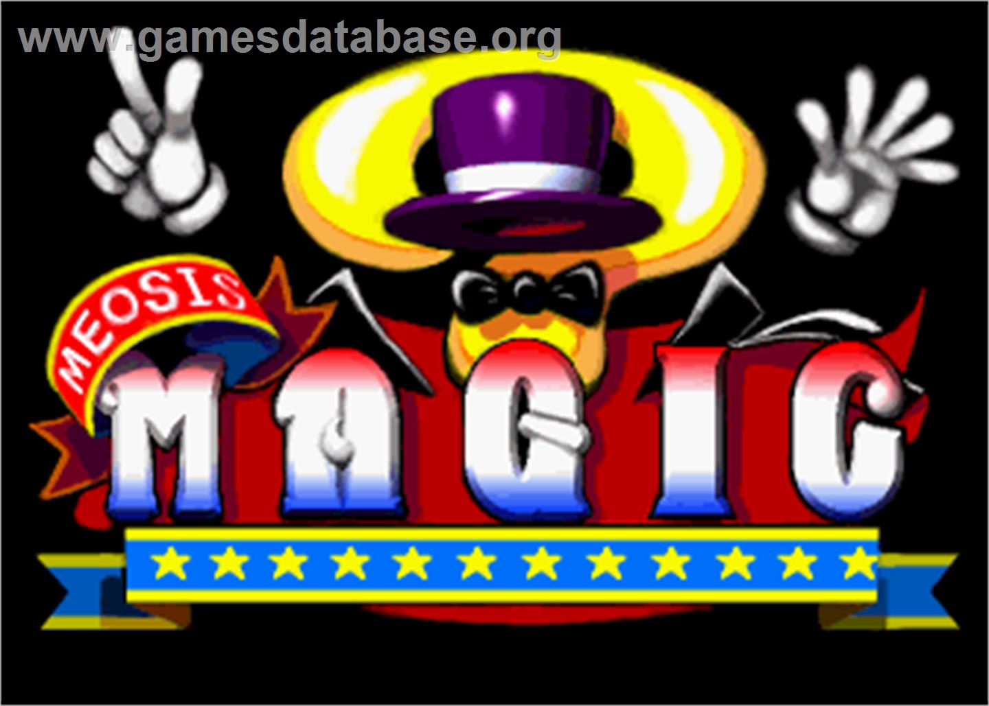 Meosis Magic - Arcade - Artwork - Title Screen