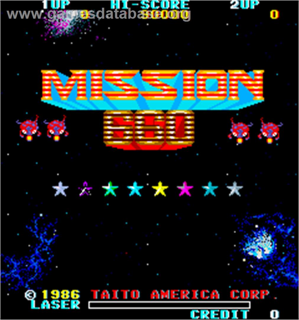 Mission 660 - Arcade - Artwork - Title Screen