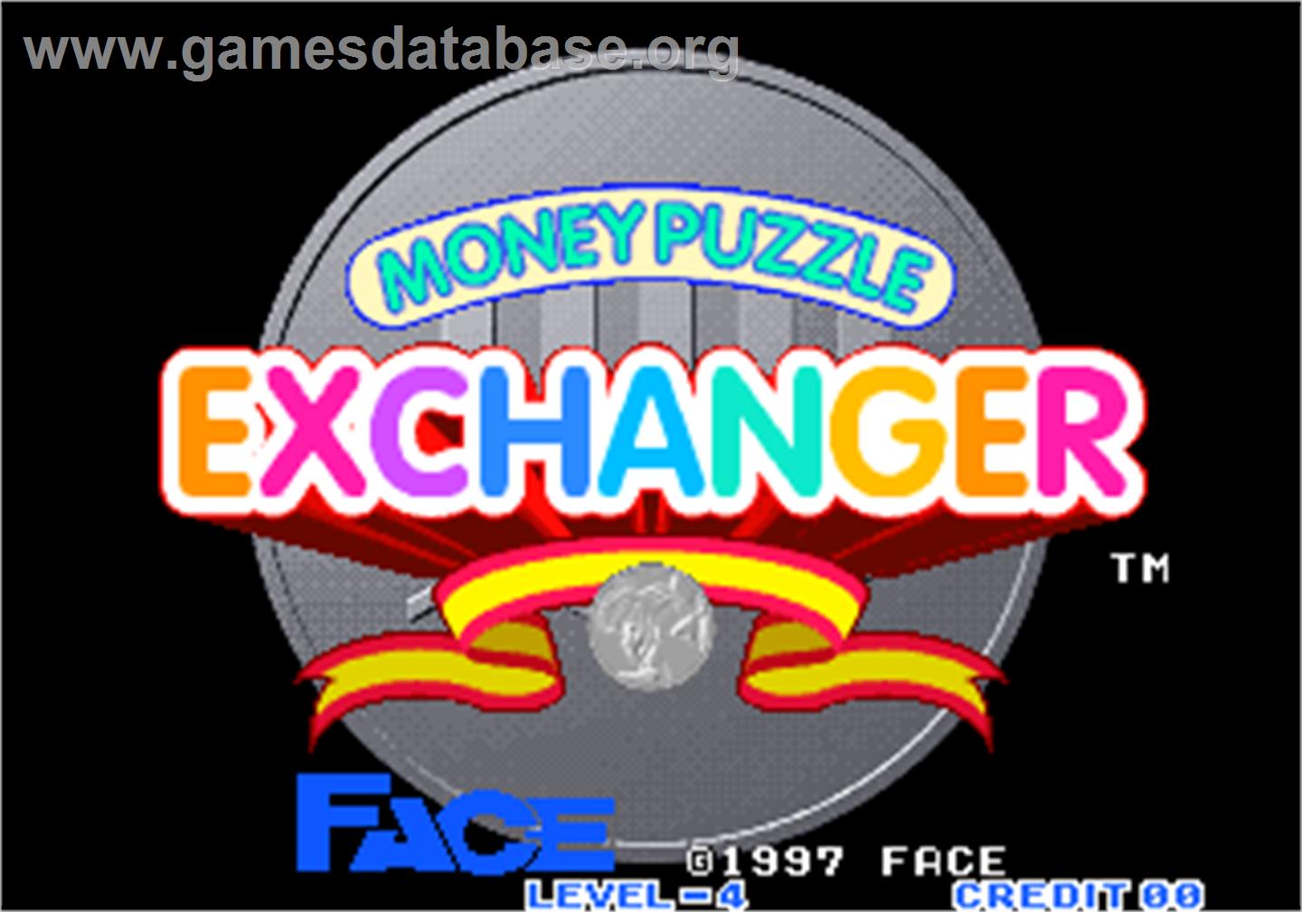 Money Puzzle Exchanger / Money Idol Exchanger - Arcade - Artwork - Title Screen