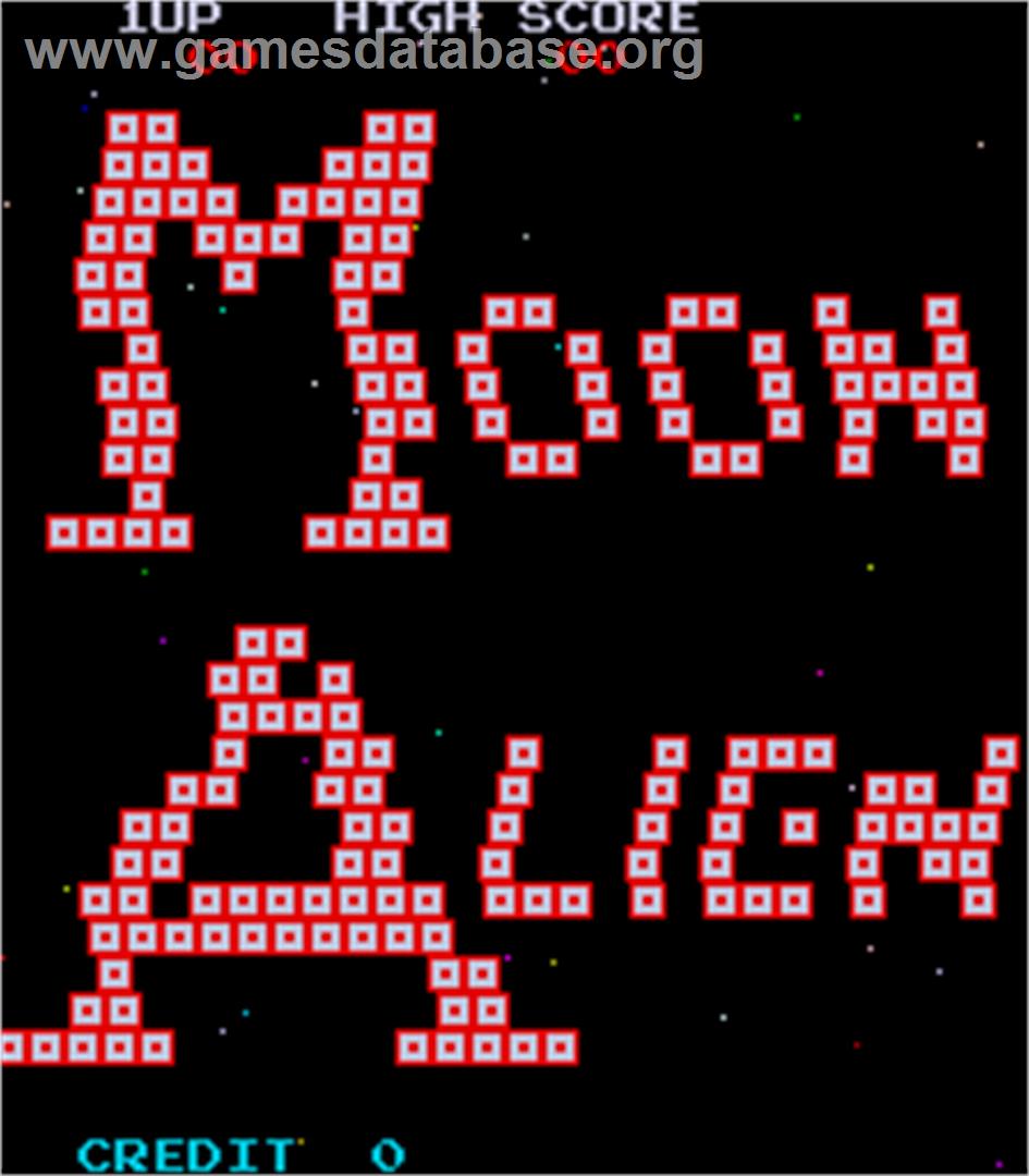 Moon Alien Part 2 - Arcade - Artwork - Title Screen