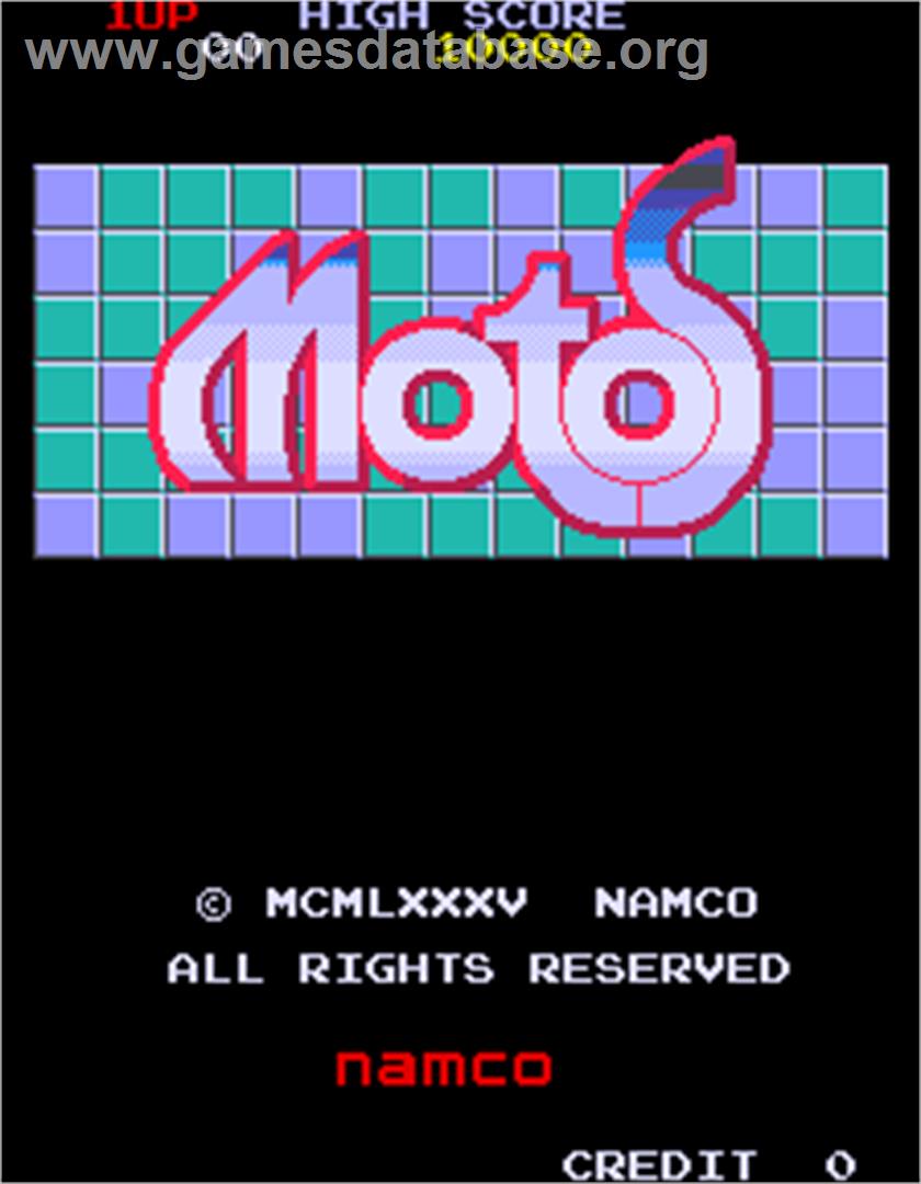 Motos - Arcade - Artwork - Title Screen