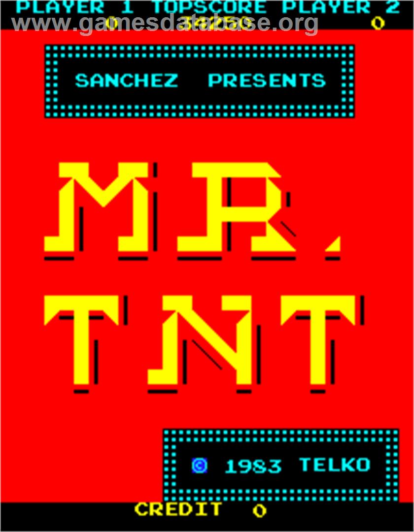 Mr. TNT - Arcade - Artwork - Title Screen