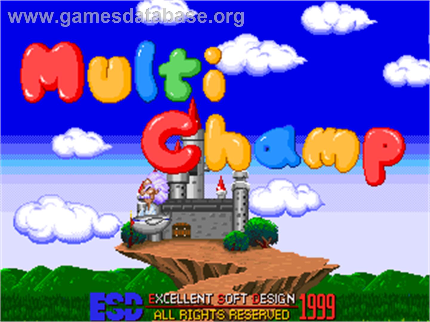 Multi Champ - Arcade - Artwork - Title Screen