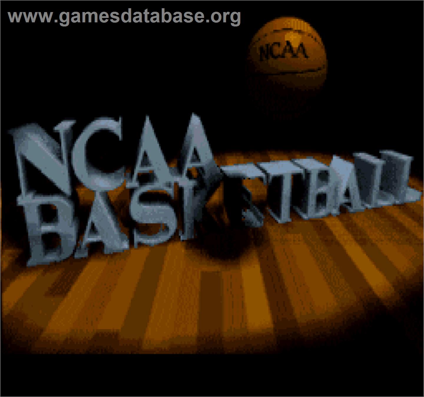 NCAA Basketball - Arcade - Artwork - Title Screen
