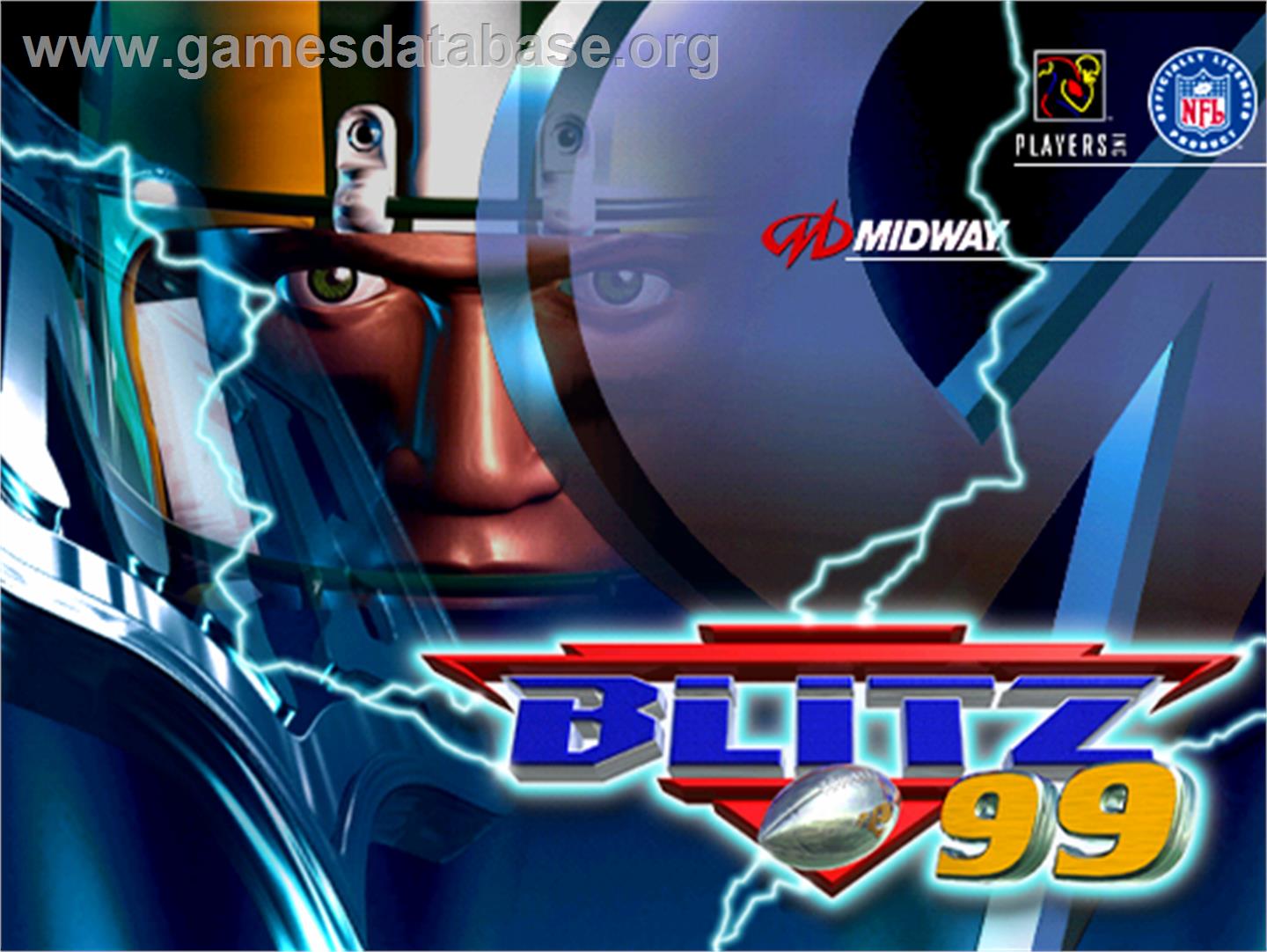 NFL Blitz '99 - Arcade - Artwork - Title Screen
