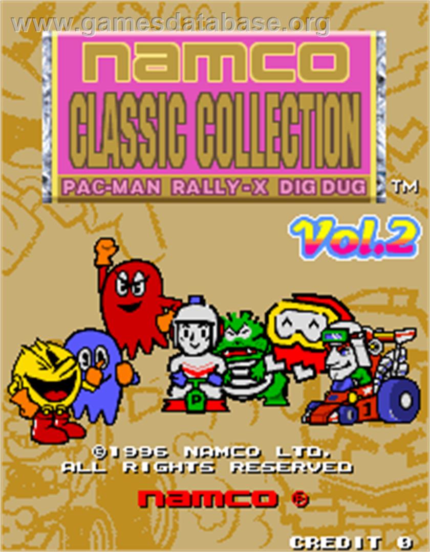 Namco Classic Collection Vol.2 - Arcade - Artwork - Title Screen