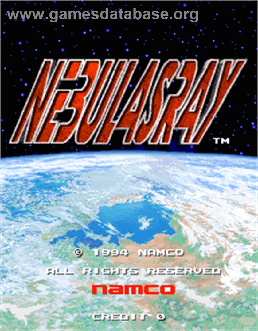 Nebulas Ray - Arcade - Artwork - Title Screen