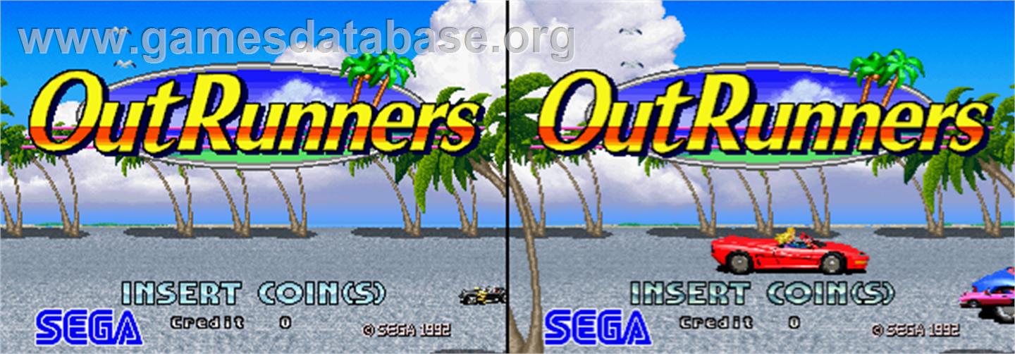 OutRunners - Arcade - Artwork - Title Screen