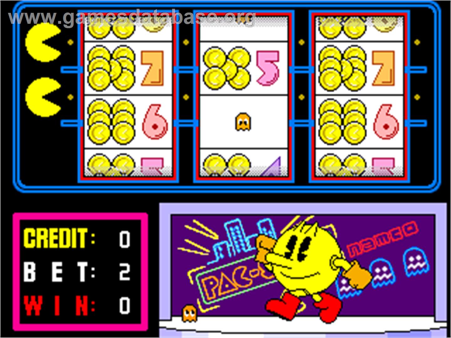 Pac-Slot - Arcade - Artwork - Title Screen