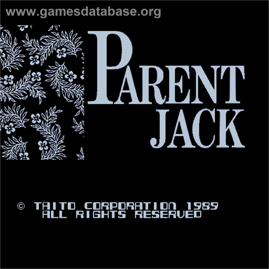 Parent Jack - Arcade - Artwork - Title Screen