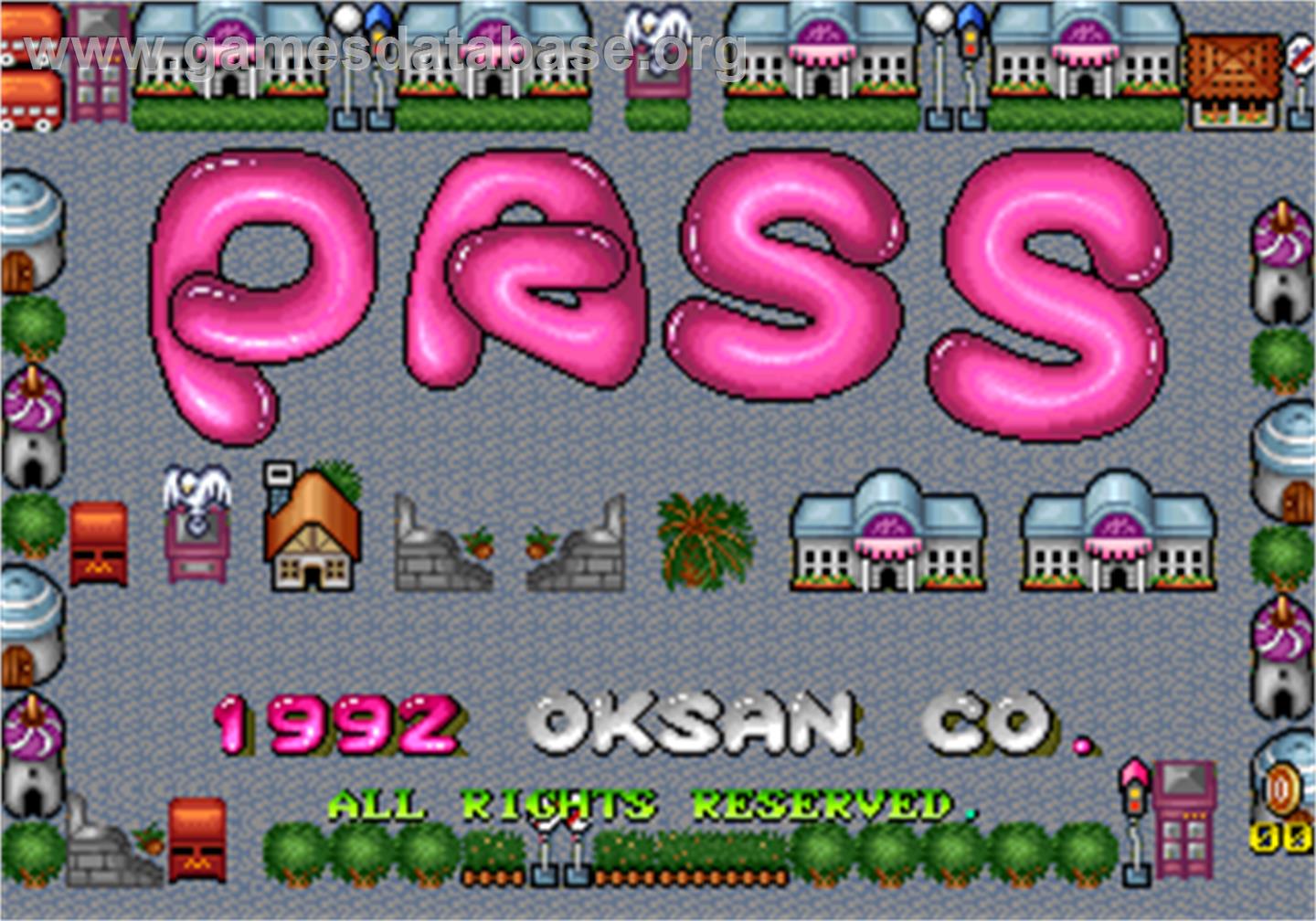 Pass - Arcade - Artwork - Title Screen