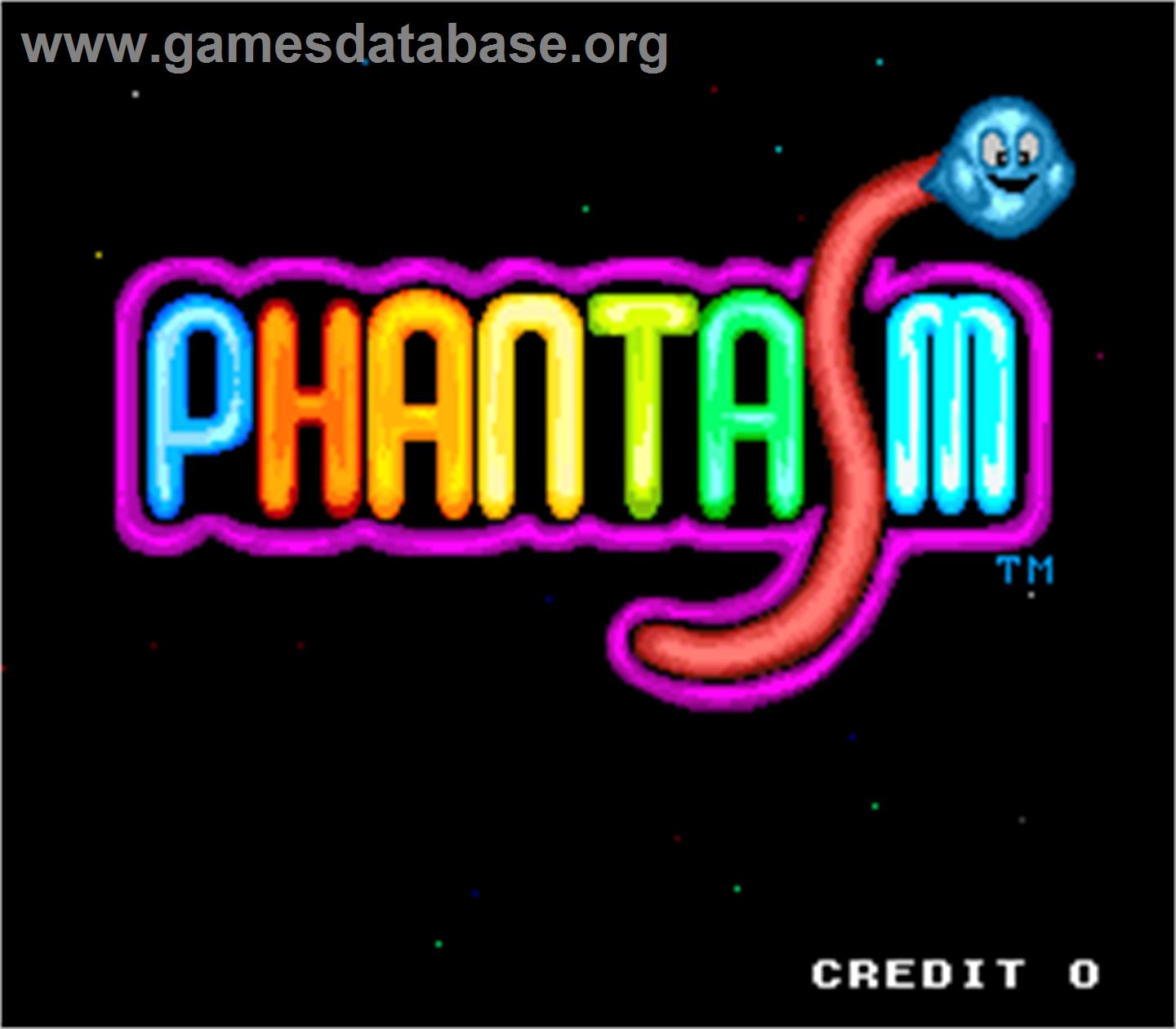 Phantasm - Arcade - Artwork - Title Screen