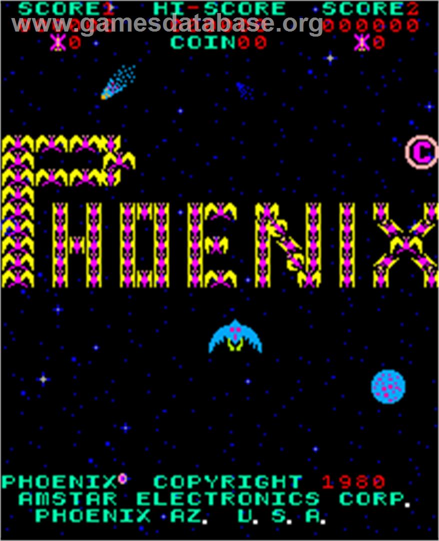 Phoenix - Arcade - Artwork - Title Screen