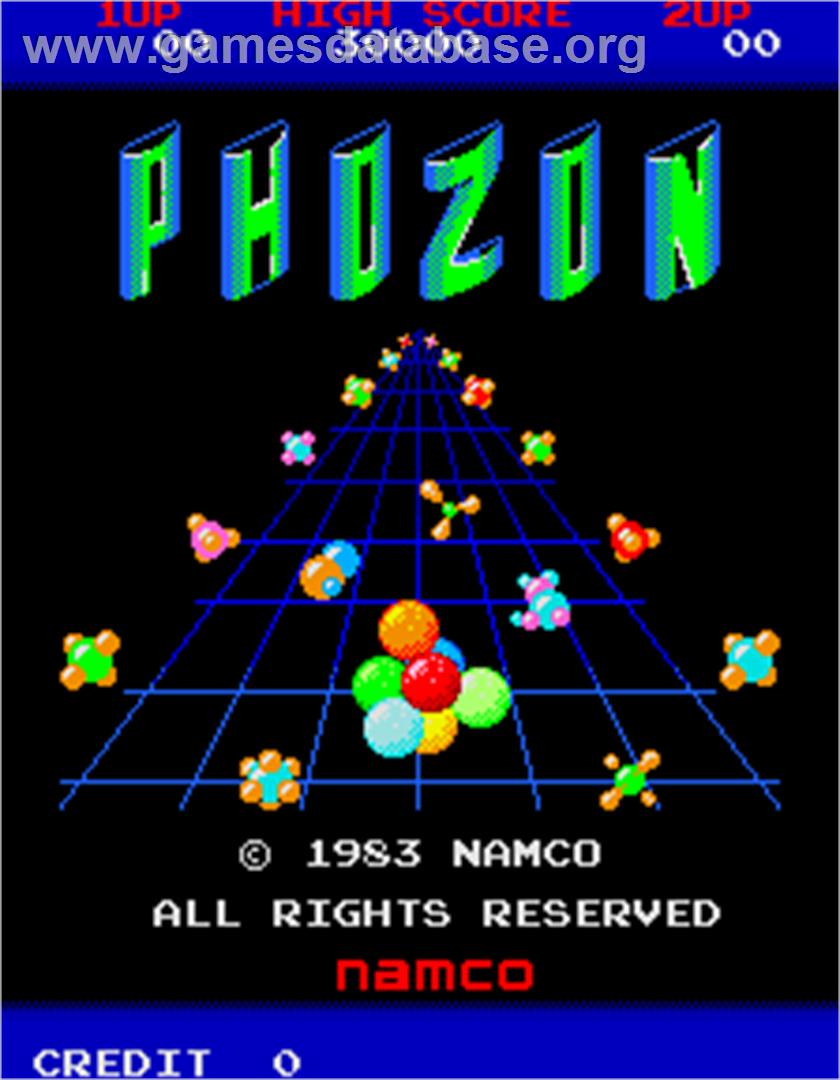 Phozon - Arcade - Artwork - Title Screen