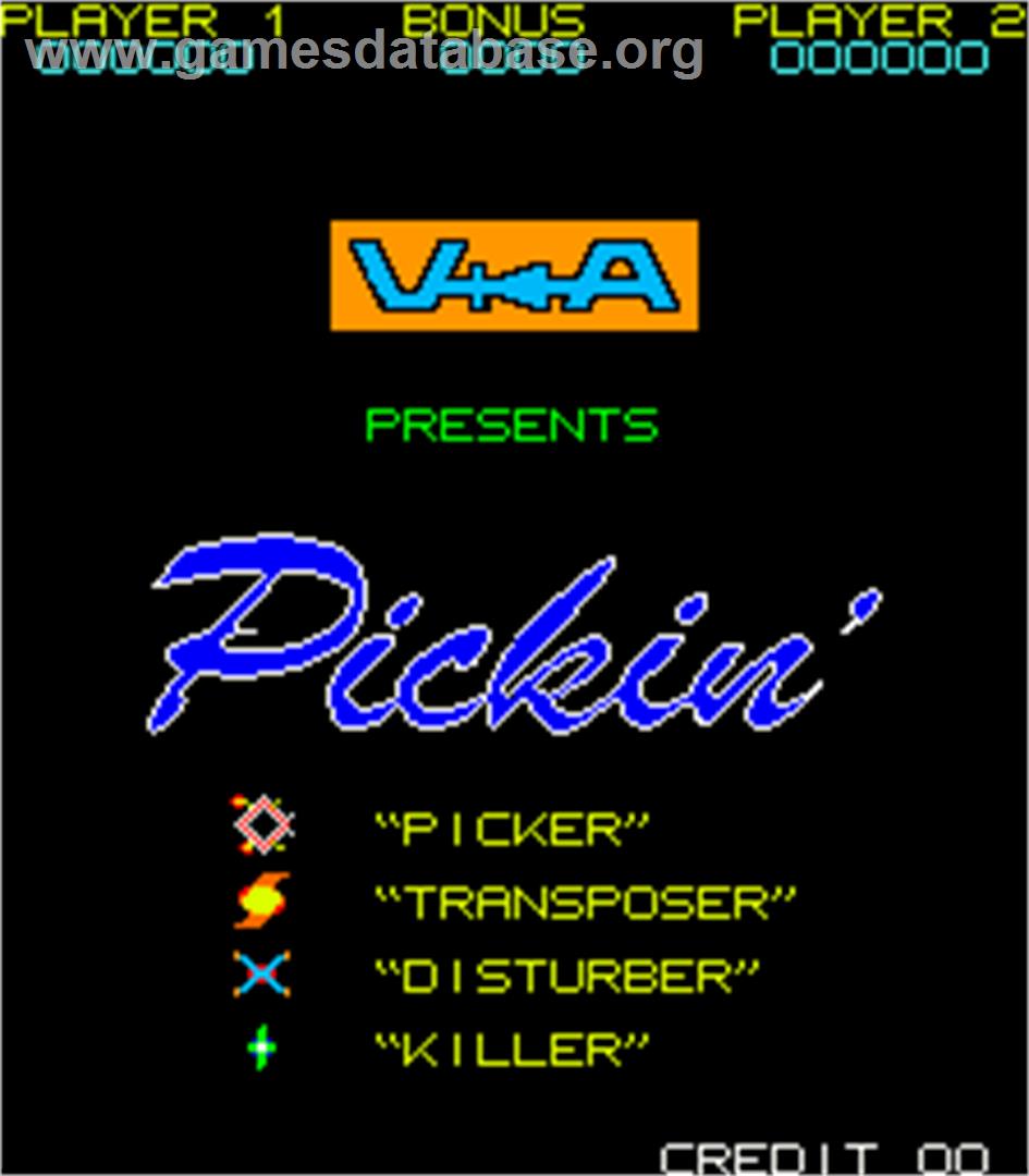 Pickin' - Arcade - Artwork - Title Screen