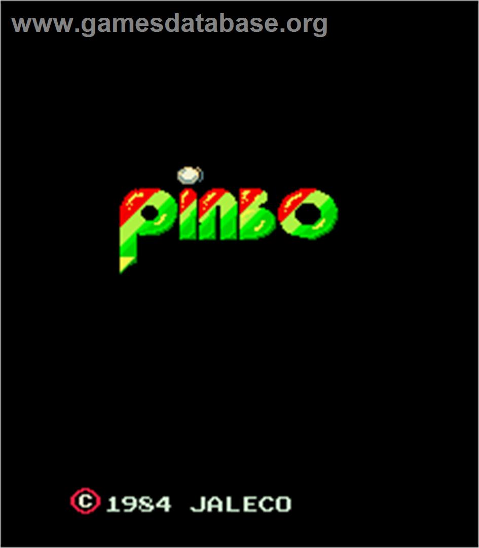 Pinbo - Arcade - Artwork - Title Screen