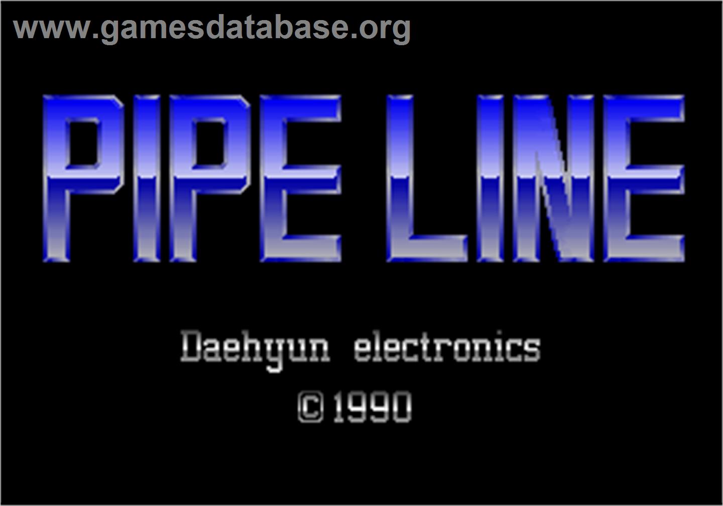Pipeline - Arcade - Artwork - Title Screen