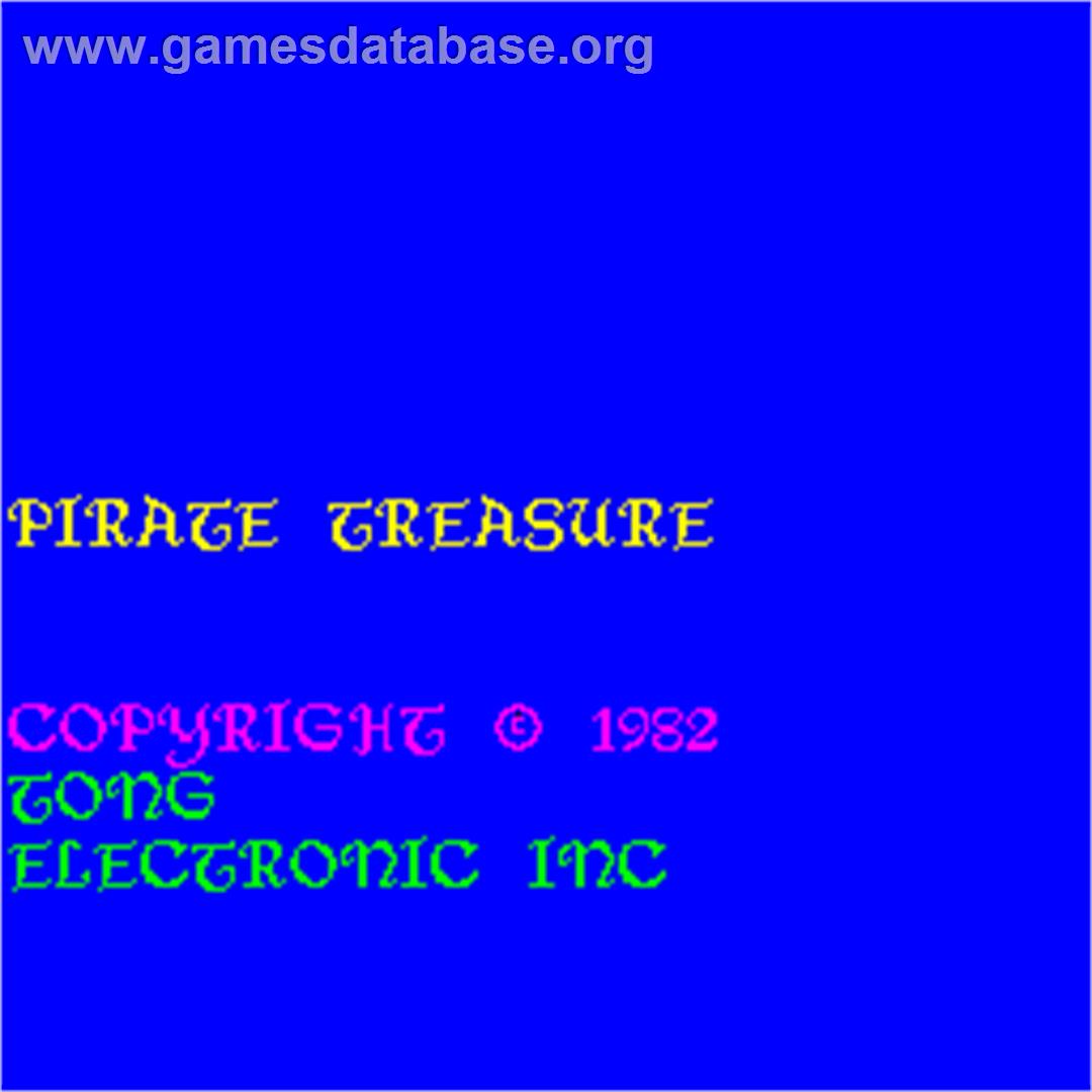 Pirate Treasure - Arcade - Artwork - Title Screen