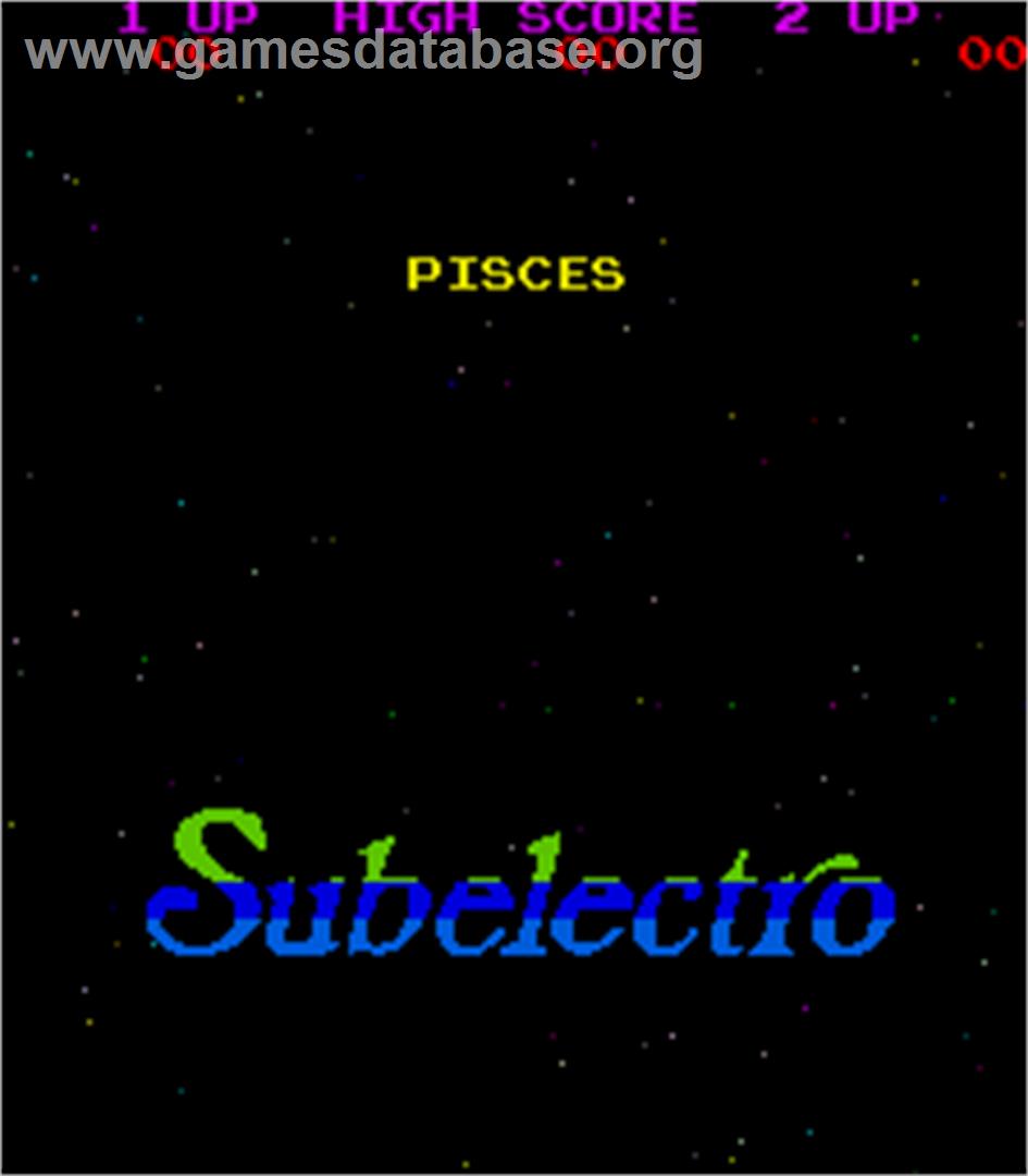 Pisces - Arcade - Artwork - Title Screen