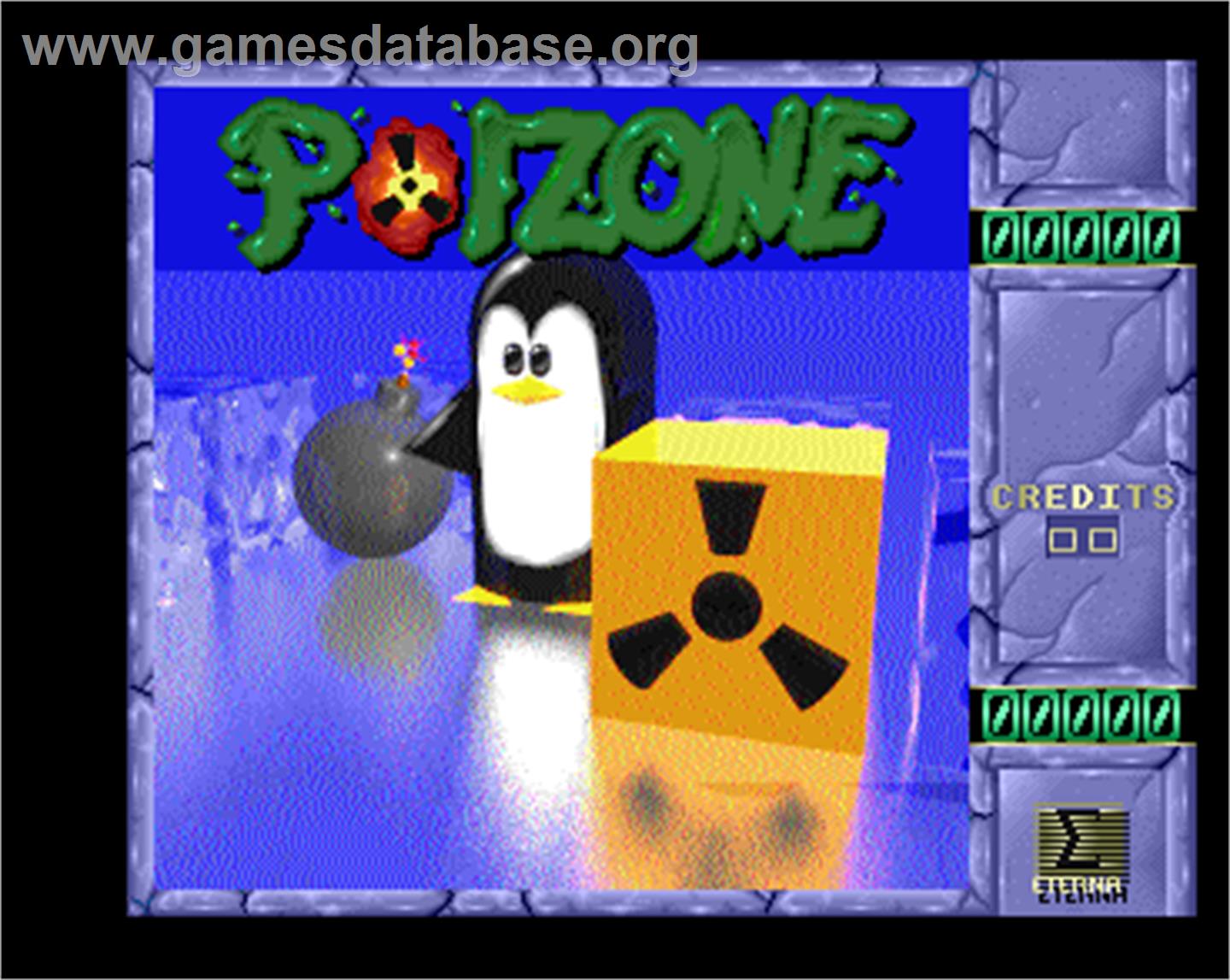 Poizone - Arcade - Artwork - Title Screen