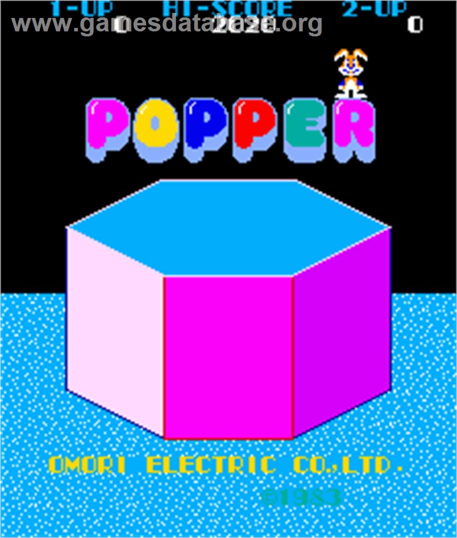 Popper - Arcade - Artwork - Title Screen
