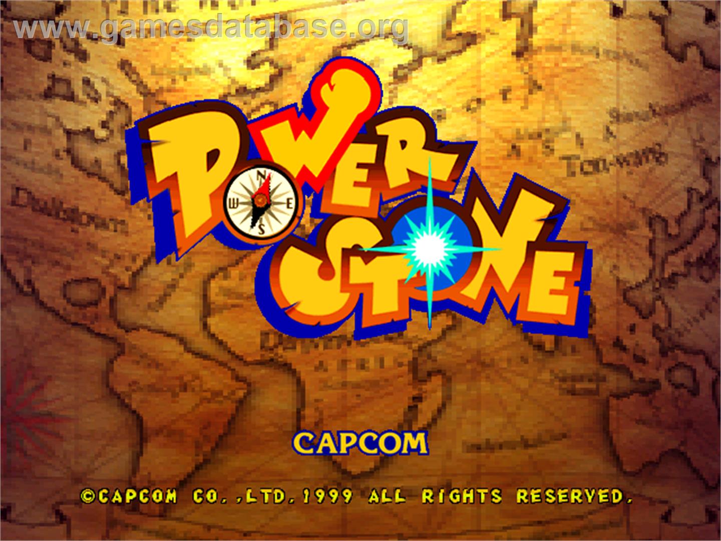 Power Stone - Arcade - Artwork - Title Screen