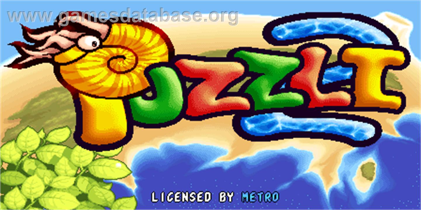 Puzzli 2 Super - Arcade - Artwork - Title Screen