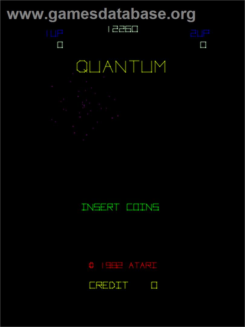 Quantum - Arcade - Artwork - Title Screen