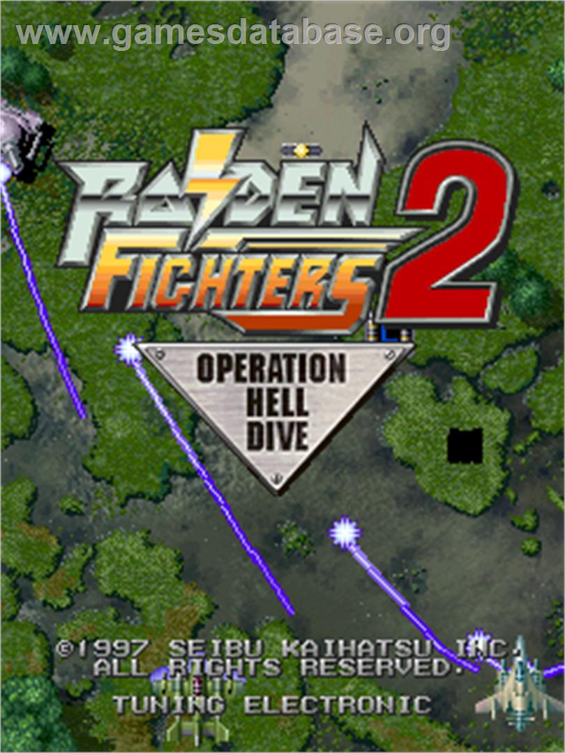 Raiden Fighters 2 - Arcade - Artwork - Title Screen