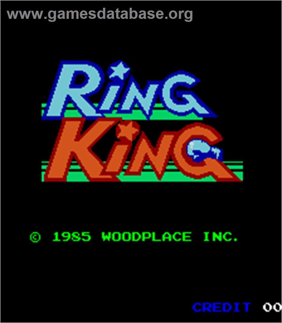 Ring King - Arcade - Artwork - Title Screen