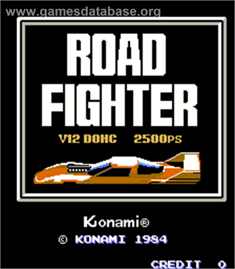 Road Fighter - Arcade - Artwork - Title Screen