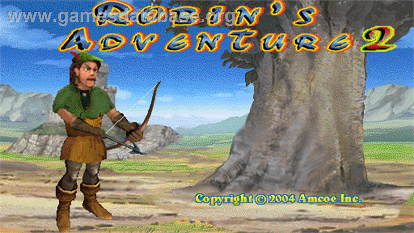 Robin's Adventure 2 - Arcade - Artwork - Title Screen