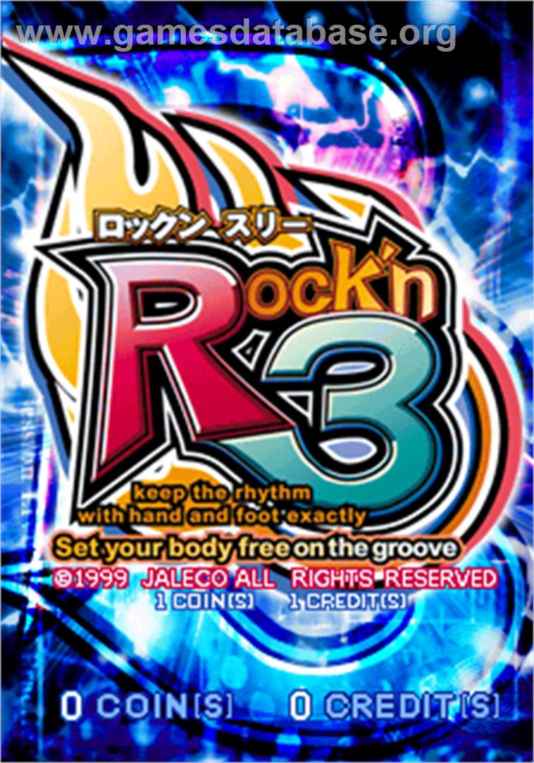 Rock'n 3 - Arcade - Artwork - Title Screen