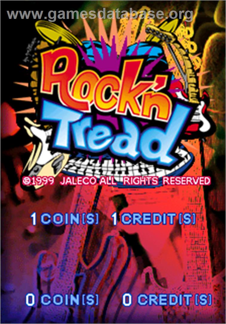 Rock'n Tread - Arcade - Artwork - Title Screen