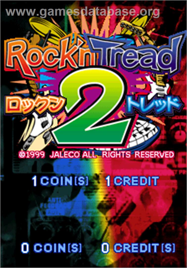 Rock'n Tread 2 - Arcade - Artwork - Title Screen