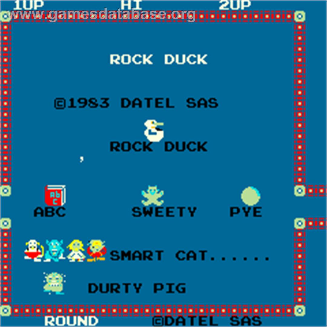 Rock Duck - Arcade - Artwork - Title Screen