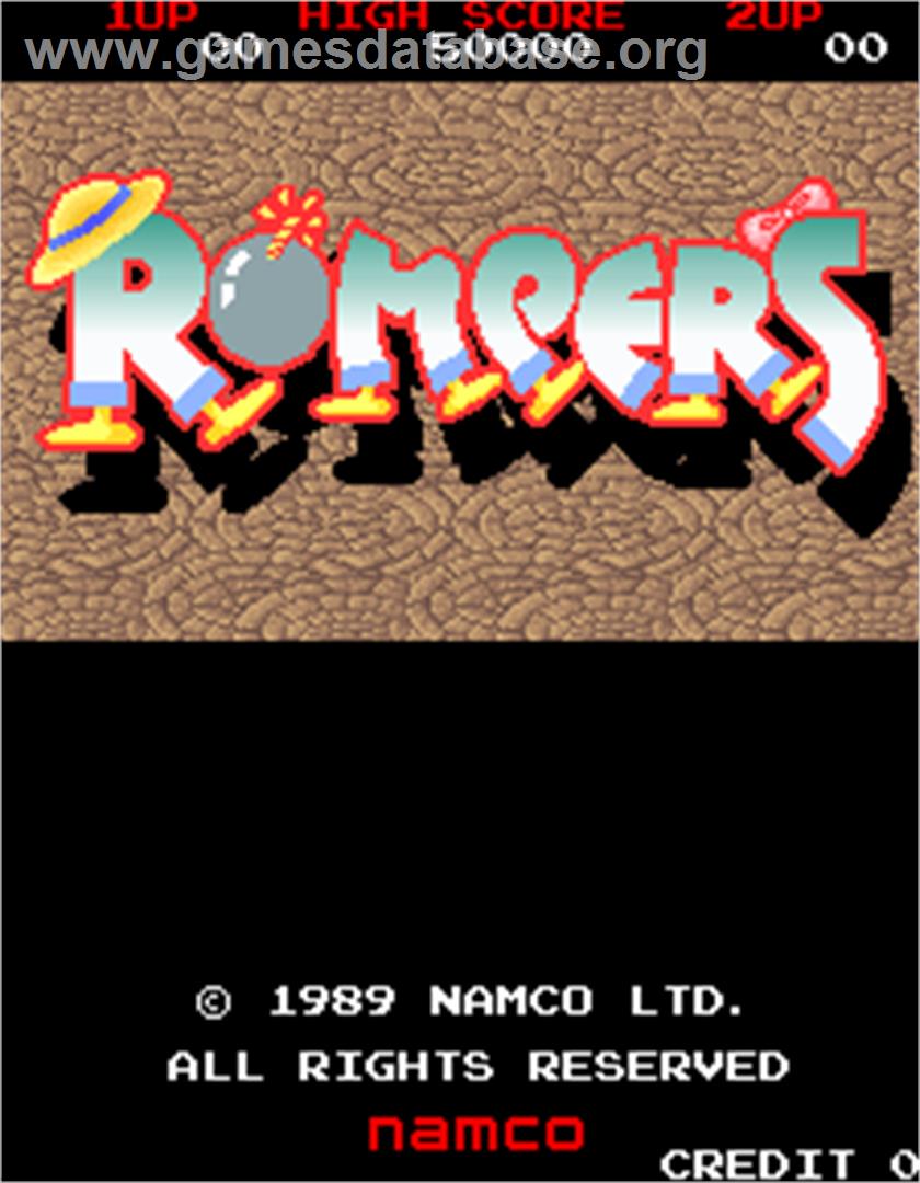 Rompers - Arcade - Artwork - Title Screen