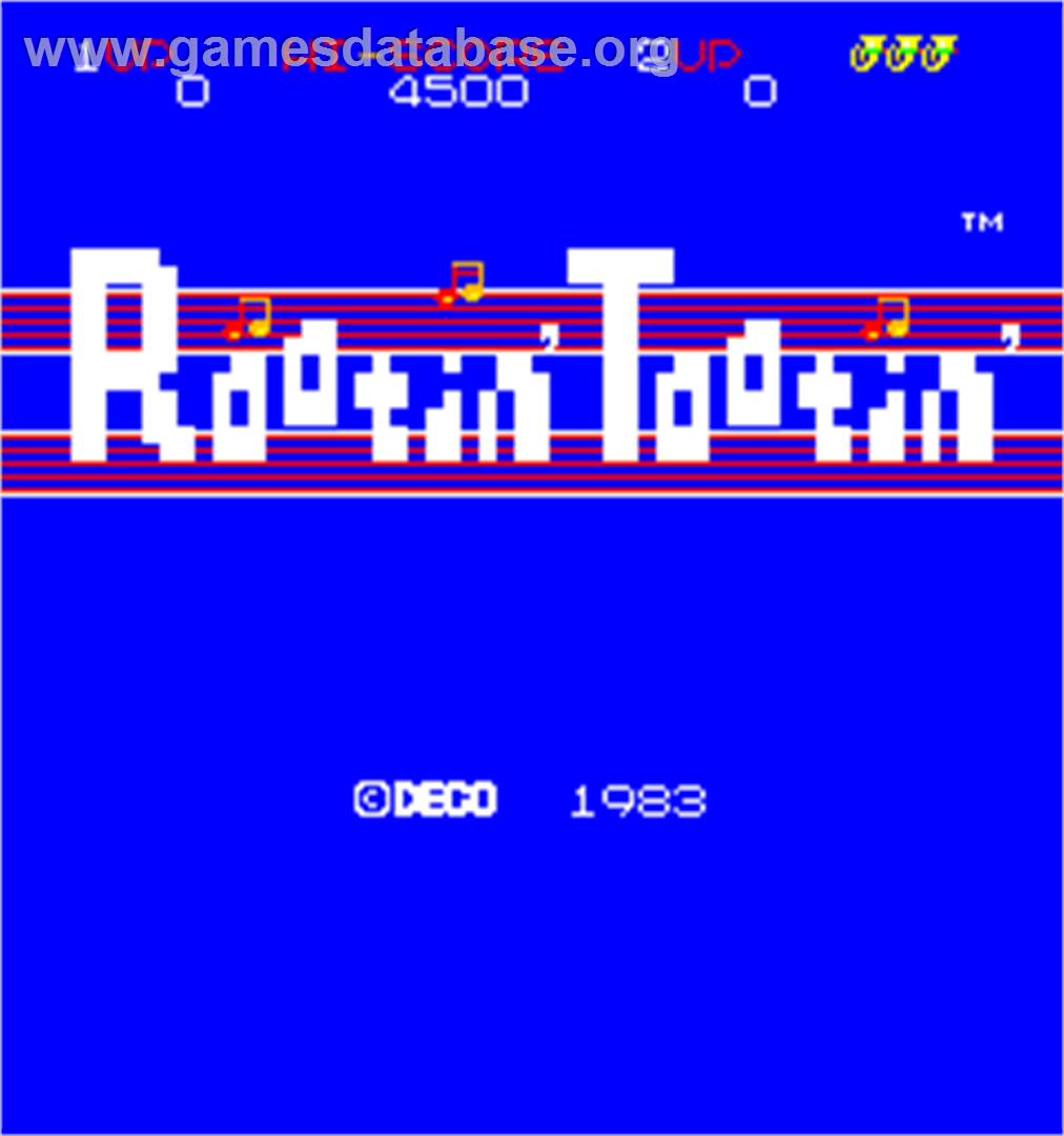 Rootin' Tootin' - Arcade - Artwork - Title Screen