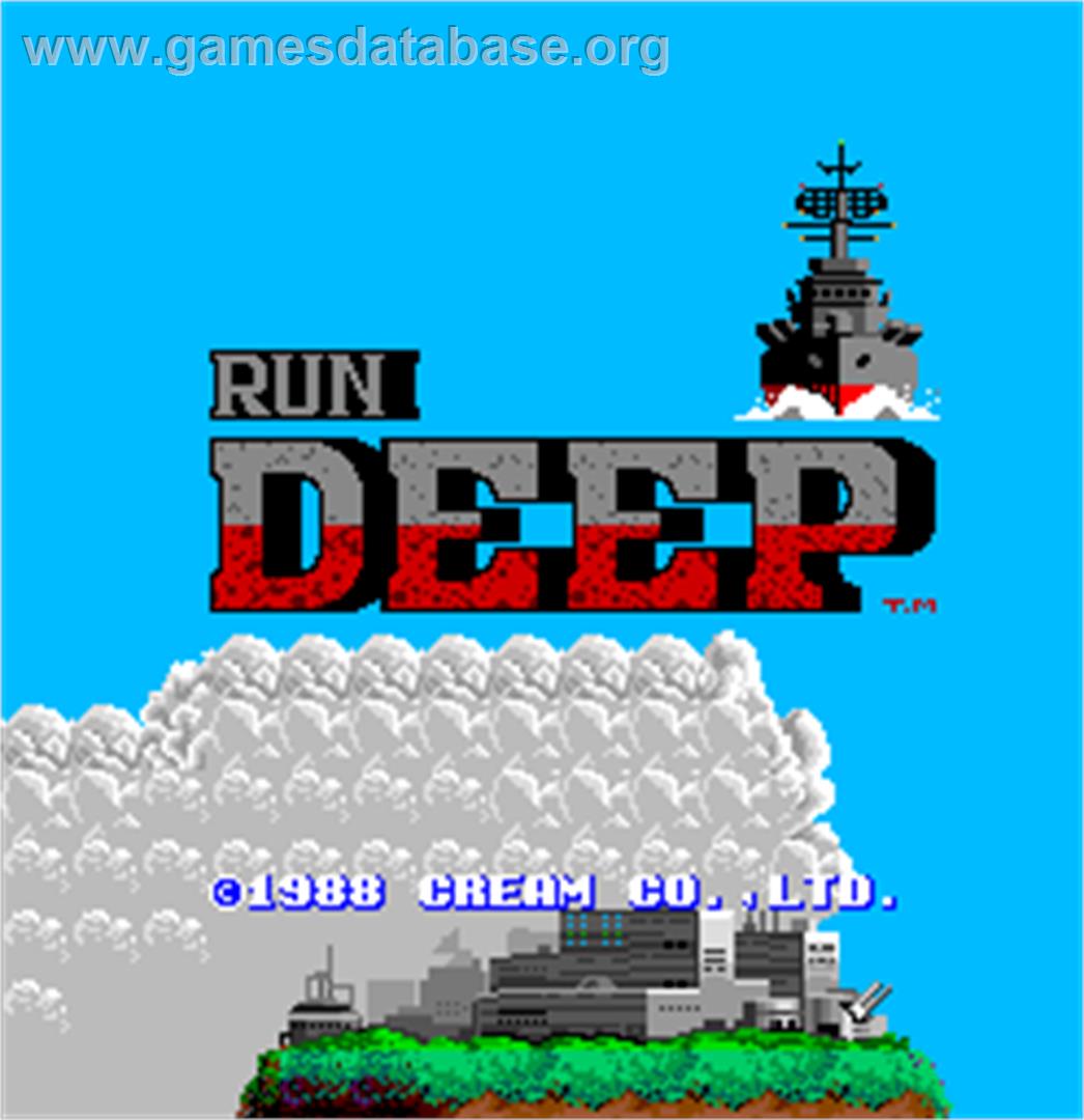 Run Deep - Arcade - Artwork - Title Screen