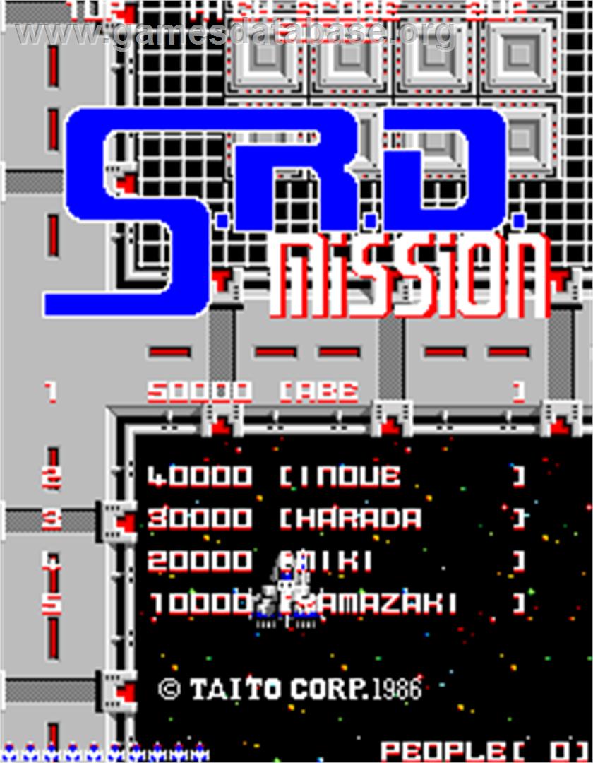 S.R.D. Mission - Arcade - Artwork - Title Screen
