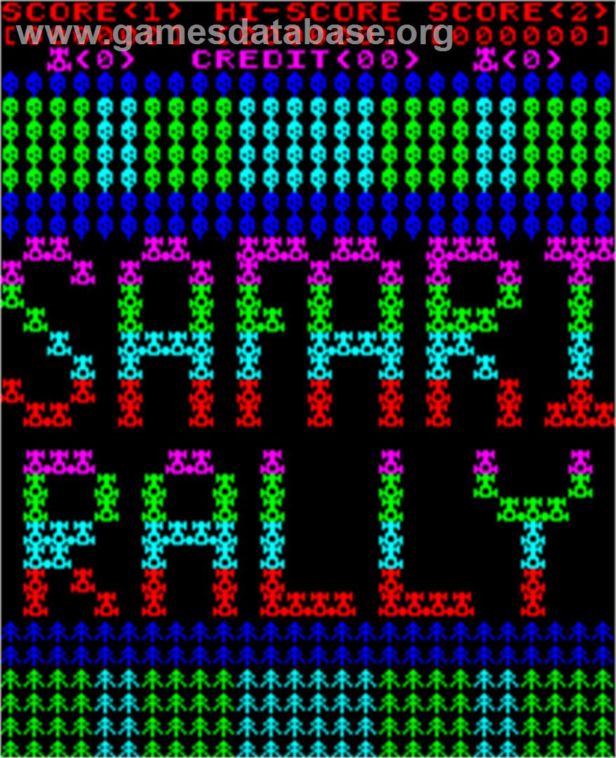 Safari Rally - Arcade - Artwork - Title Screen