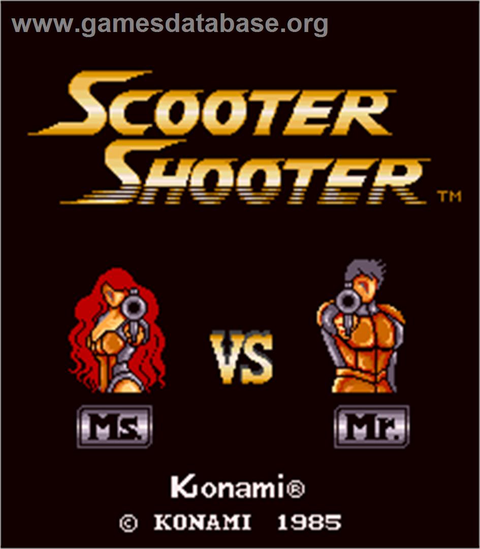 Scooter Shooter - Arcade - Artwork - Title Screen