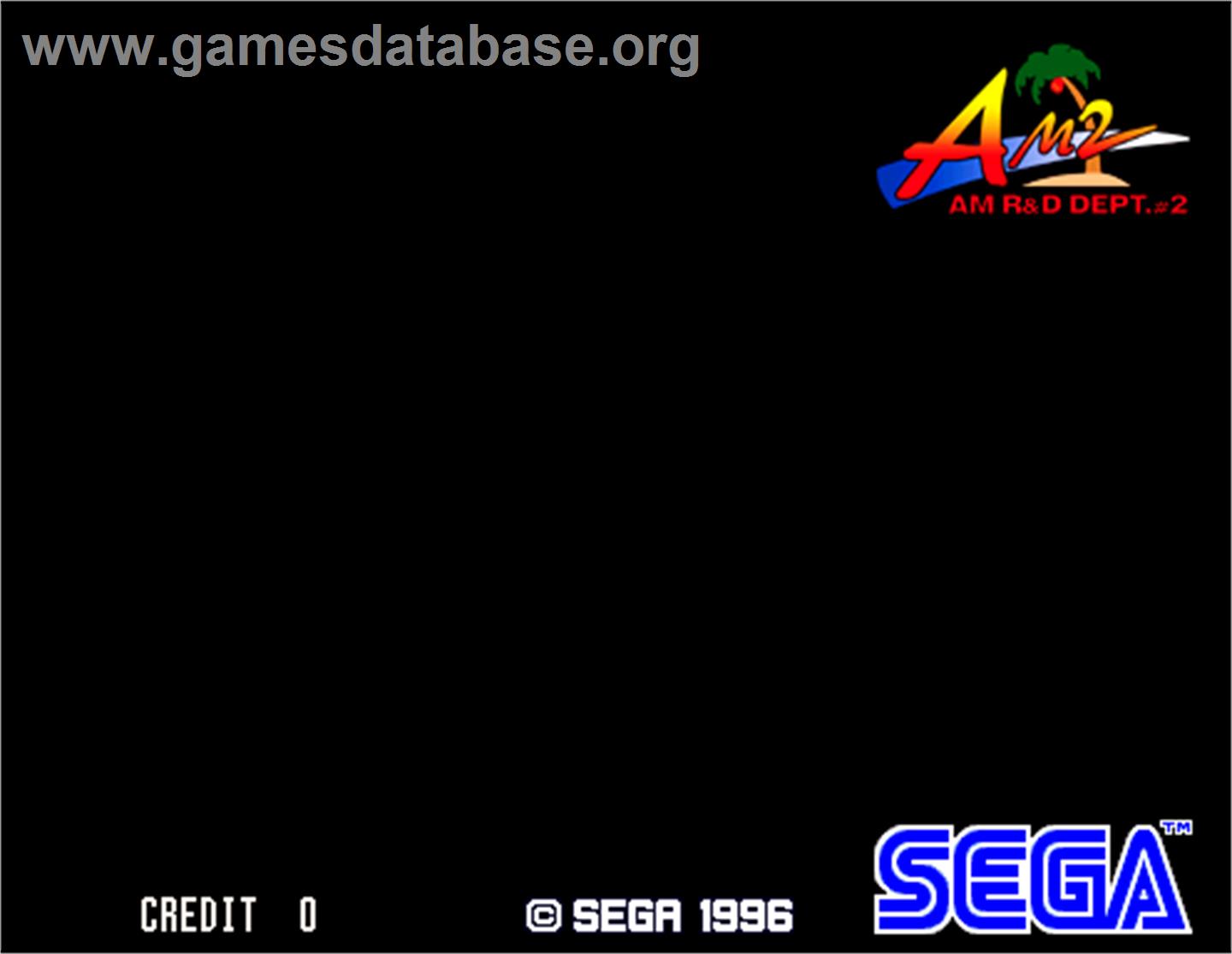 Scud Race - Arcade - Artwork - Title Screen