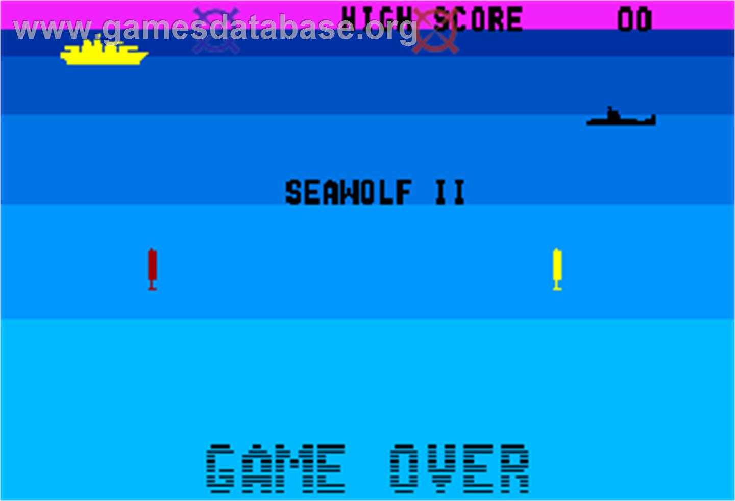 Seawolf II - Arcade - Artwork - Title Screen