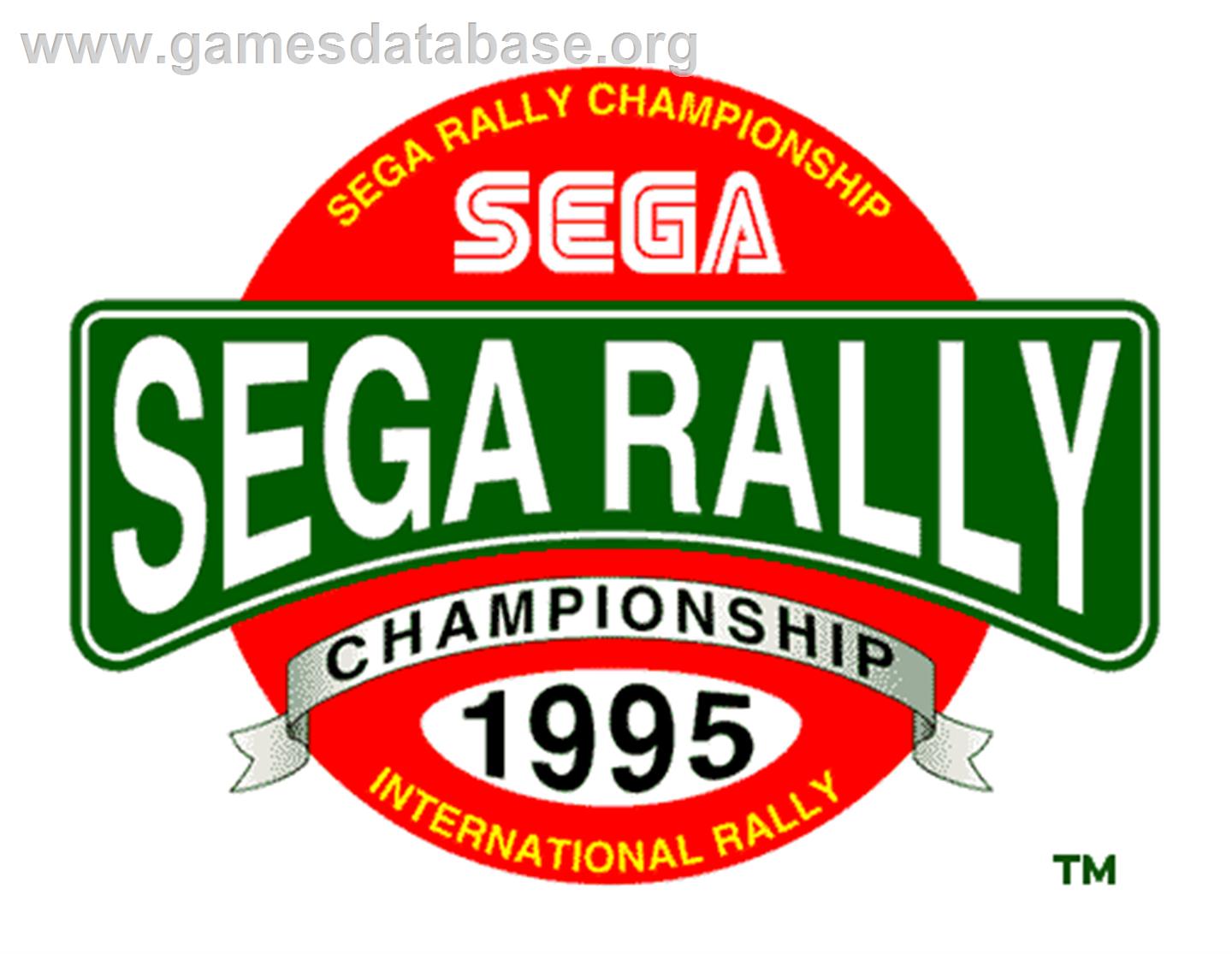 Sega Rally Championship - Arcade - Artwork - Title Screen