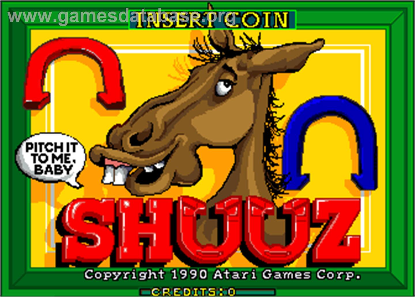 Shuuz - Arcade - Artwork - Title Screen