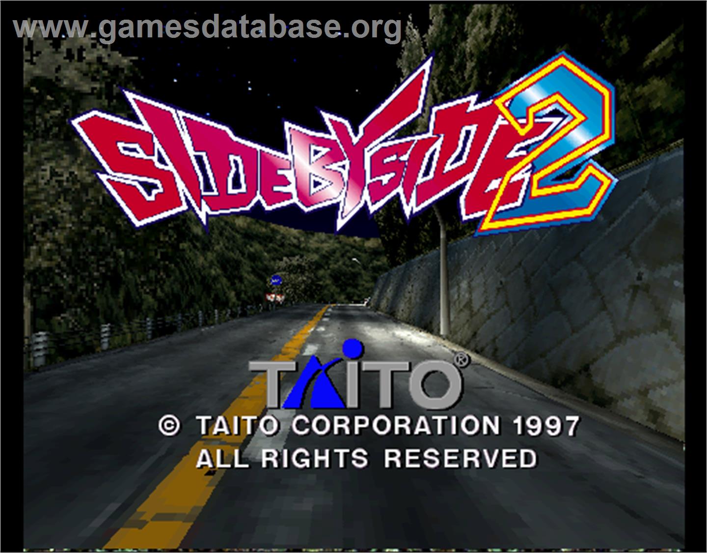 Side By Side 2 - Arcade - Artwork - Title Screen